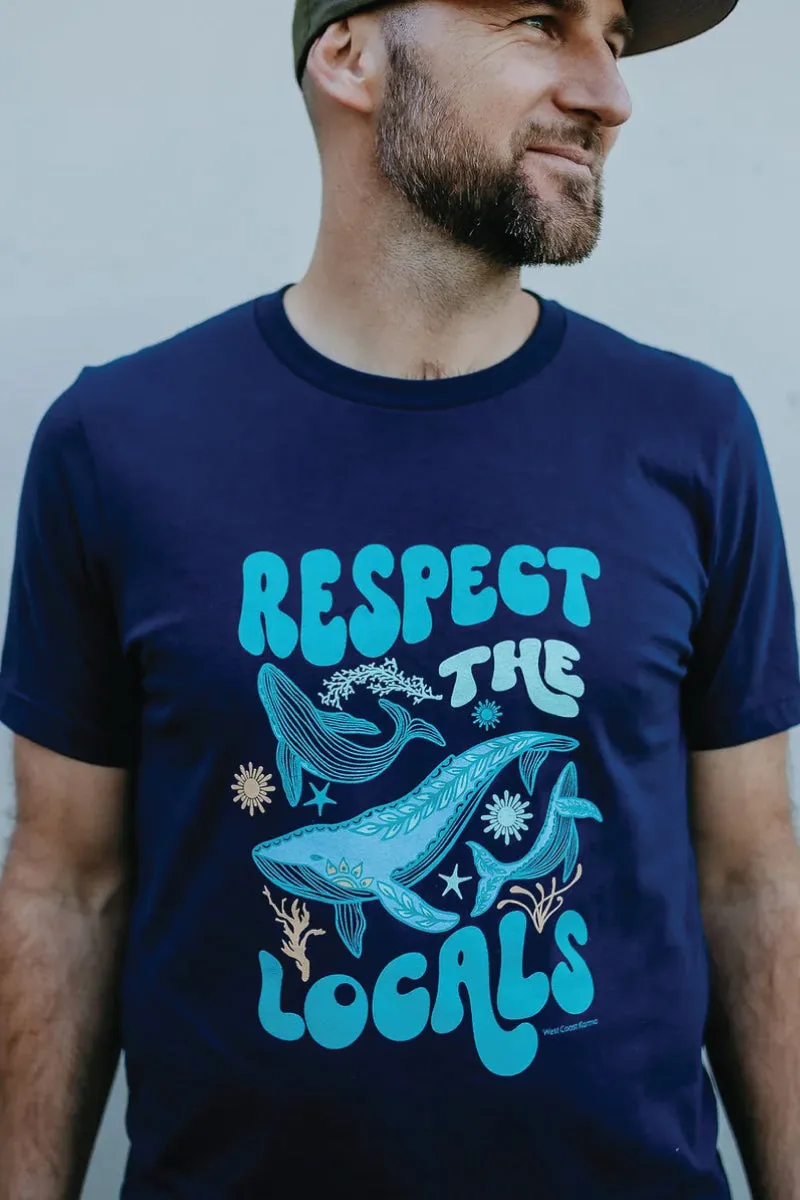 Respect The Locals Tee sold by Below the Belt product image thumbnail 2