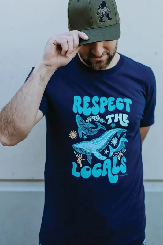Respect The Locals Tee sold by Below the Belt