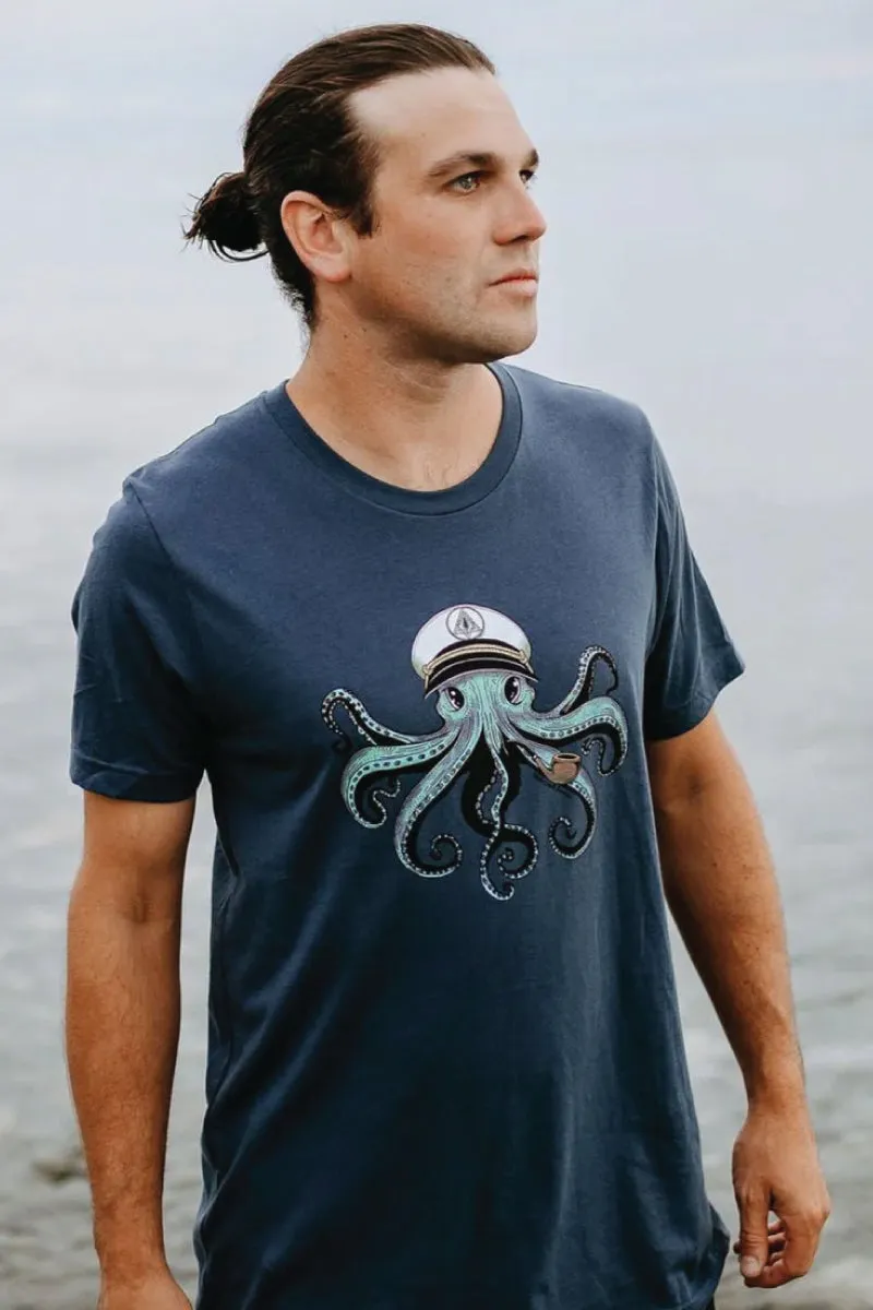 Captain Octopus Tee sold by Below the Belt product image thumbnail 2