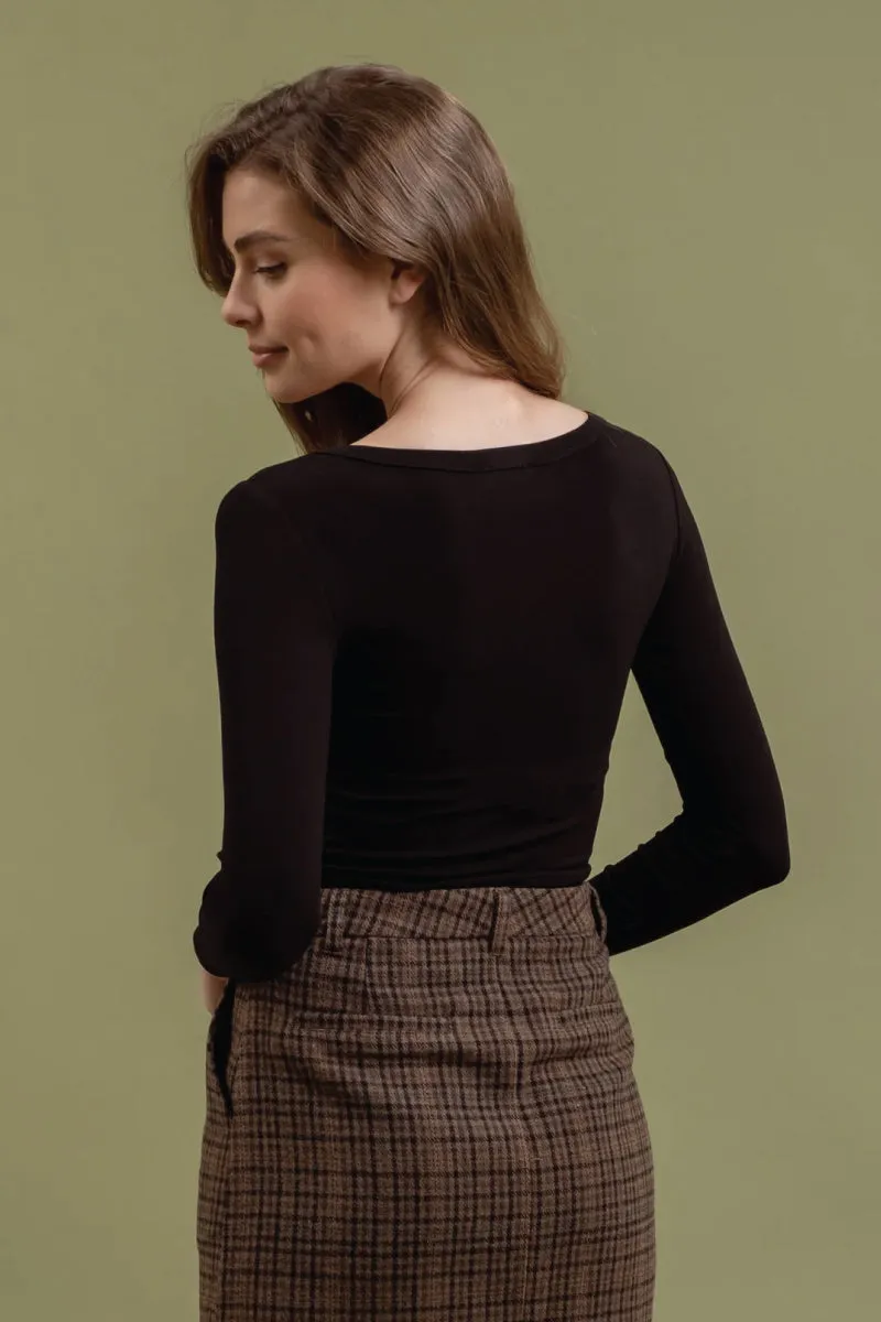 Solid Scoop Long Sleeve sold by Below the Belt product image thumbnail 3