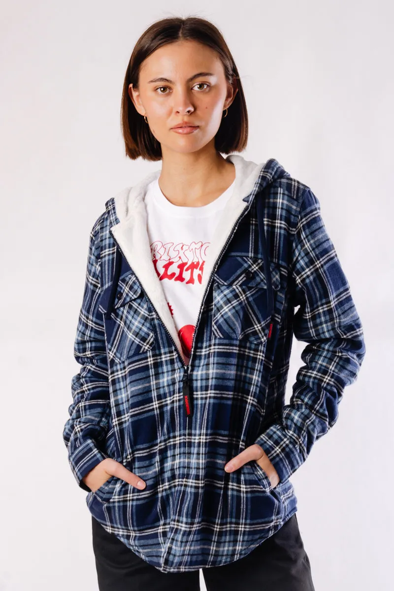 Plush Lined Flannel Jacket sold by Below the Belt product image thumbnail 2