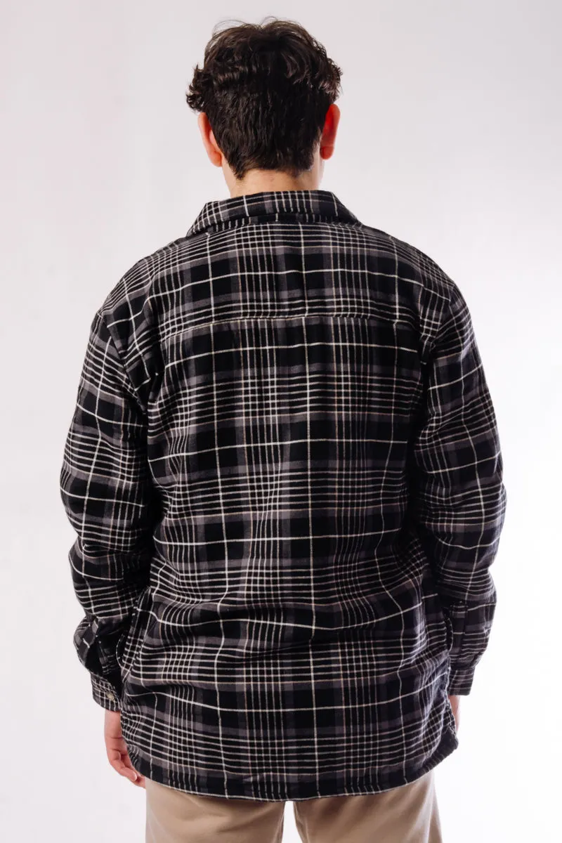 Sherpa Lined Flannel Jacket sold by Below the Belt product image thumbnail 4