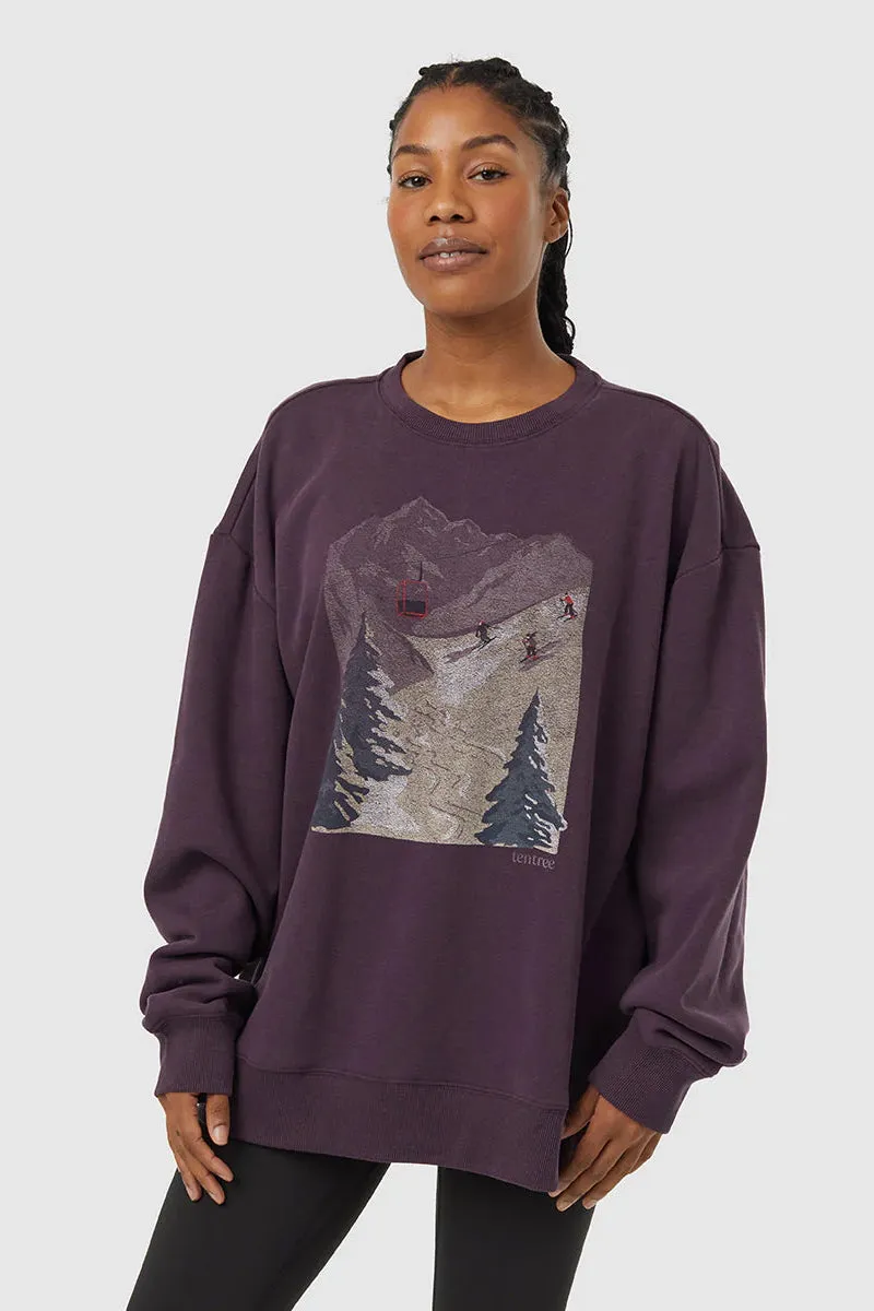 Alpine Oversized Crew sold by Below the Belt