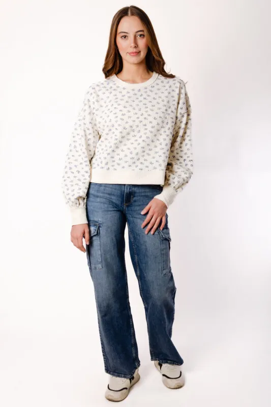 Denim Cargo Wide Leg Jeans sold by Below the Belt