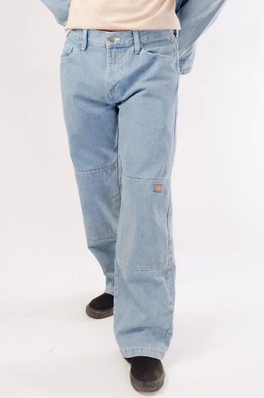 Double Knee Denim Pants made by Dickies