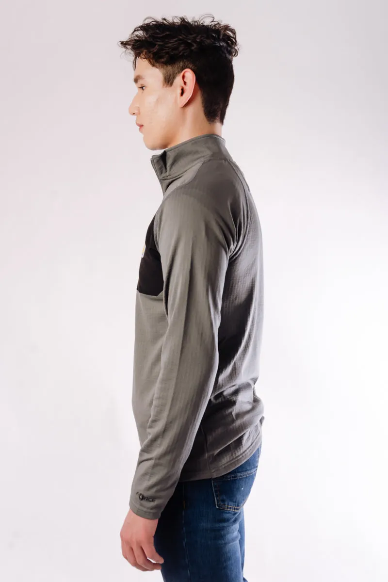 Force Relaxed Mockneck 1/2 Zip sold by Below the Belt product image thumbnail 3