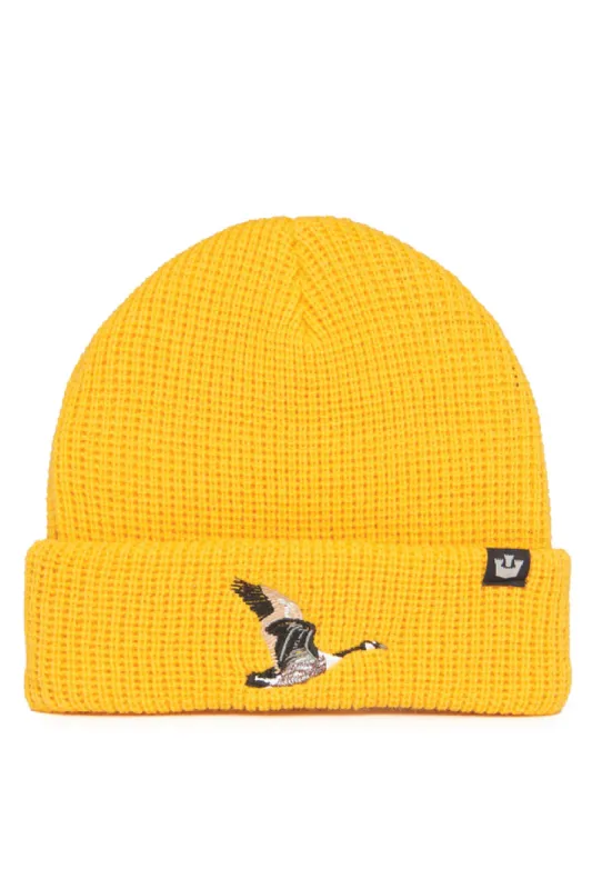 Unisex Ribbed Goose Beanie sold by Below the Belt