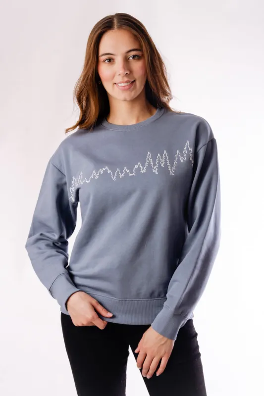 Juniper Outline Crew sold by Below the Belt