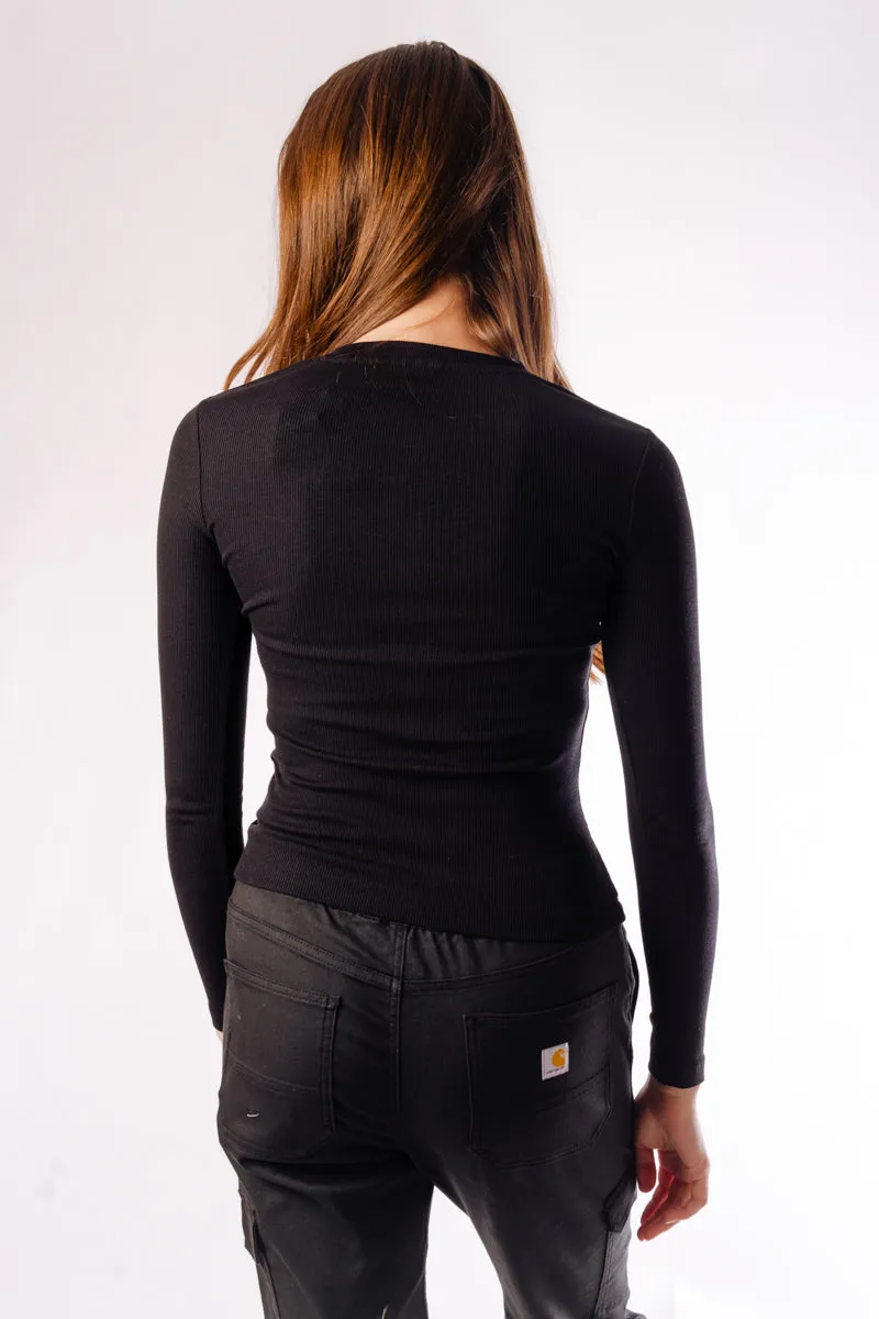 Rip Snap Placket Henley sold by Below the Belt product image thumbnail 4