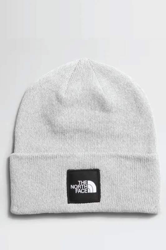 Big Box Beanie - Light Grey Heather sold by Below the Belt