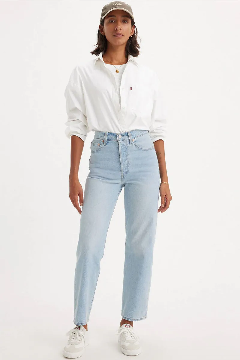 Ribcage Straight Ankle Jeans sold by Below the Belt product image thumbnail 4