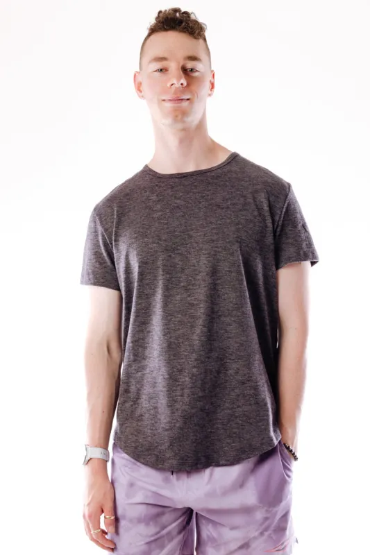 Slub Hi-Lo Tee sold by Below the Belt