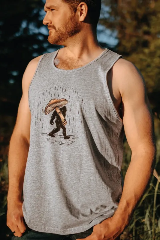 Amanita Umbrella Sasquatch Tank made by Below the Belt