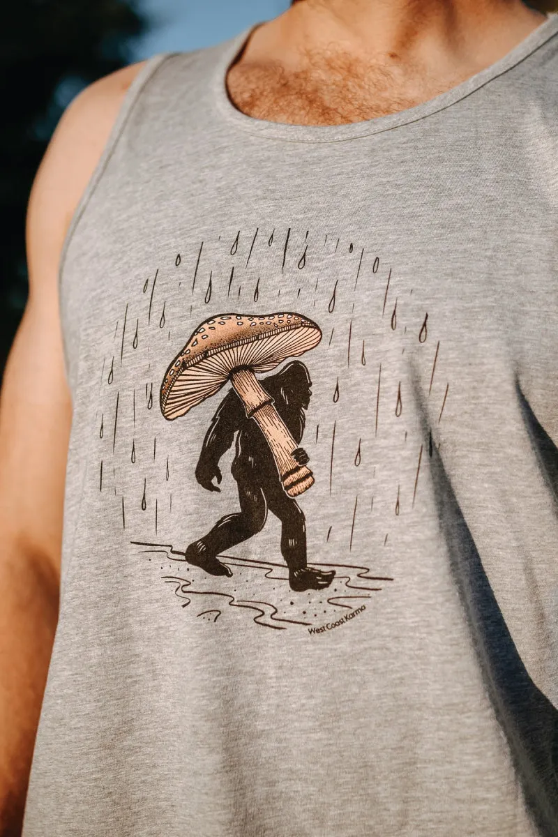 Amanita Umbrella Sasquatch Tank sold by Below the Belt product image thumbnail 2