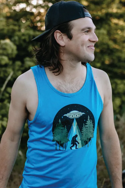 Sasquatch Abduction Tank made by Below the Belt