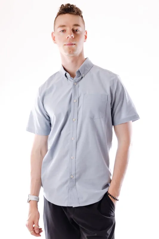 Everett Oxford Short Sleeve Shirt sold by Below the Belt