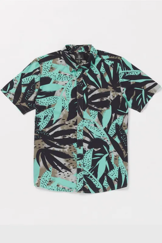 Waterside Floral Short Sleeve Shirt made by Volcom