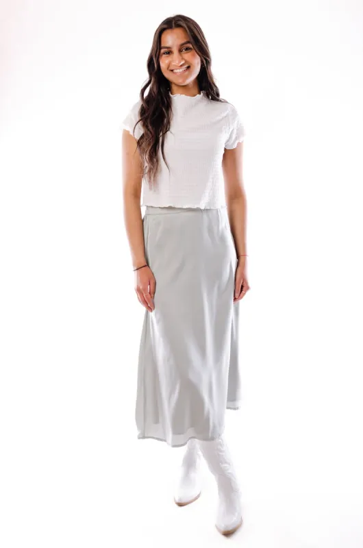 Cloud Midi Skirt sold by Below the Belt