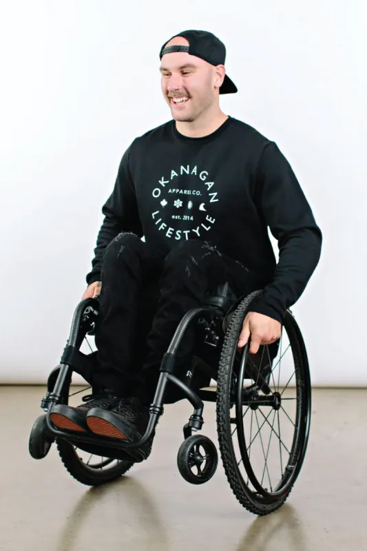 Unisex Black Community Crewneck sold by Below the Belt