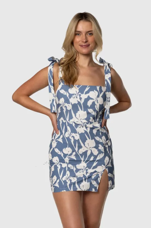 Shoulder Tie Dress made by TEAMLTD