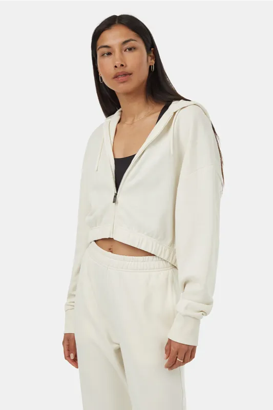 TreeTerry Cropped Zip Hoodie sold by Below the Belt