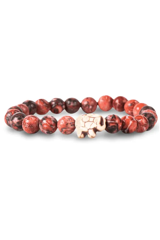 The Expedition Bracelet - Elephant sold by Below the Belt