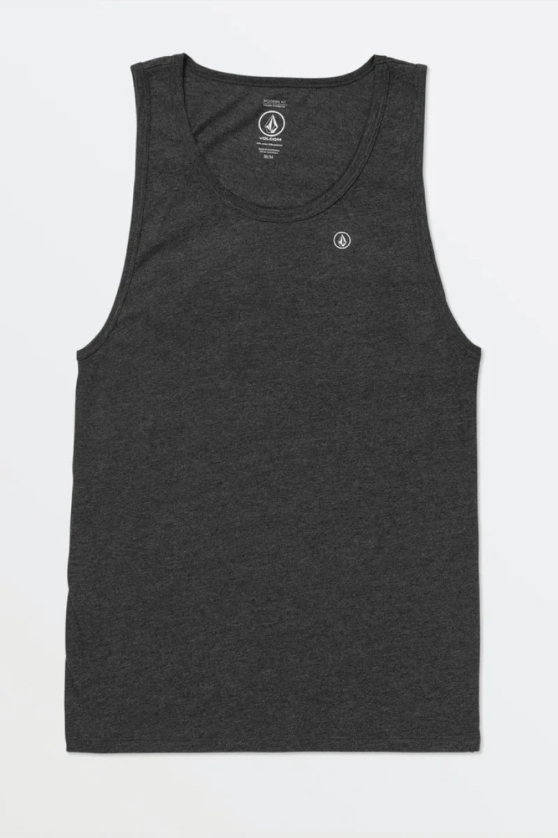 Solid Heather Tank sold by Below the Belt