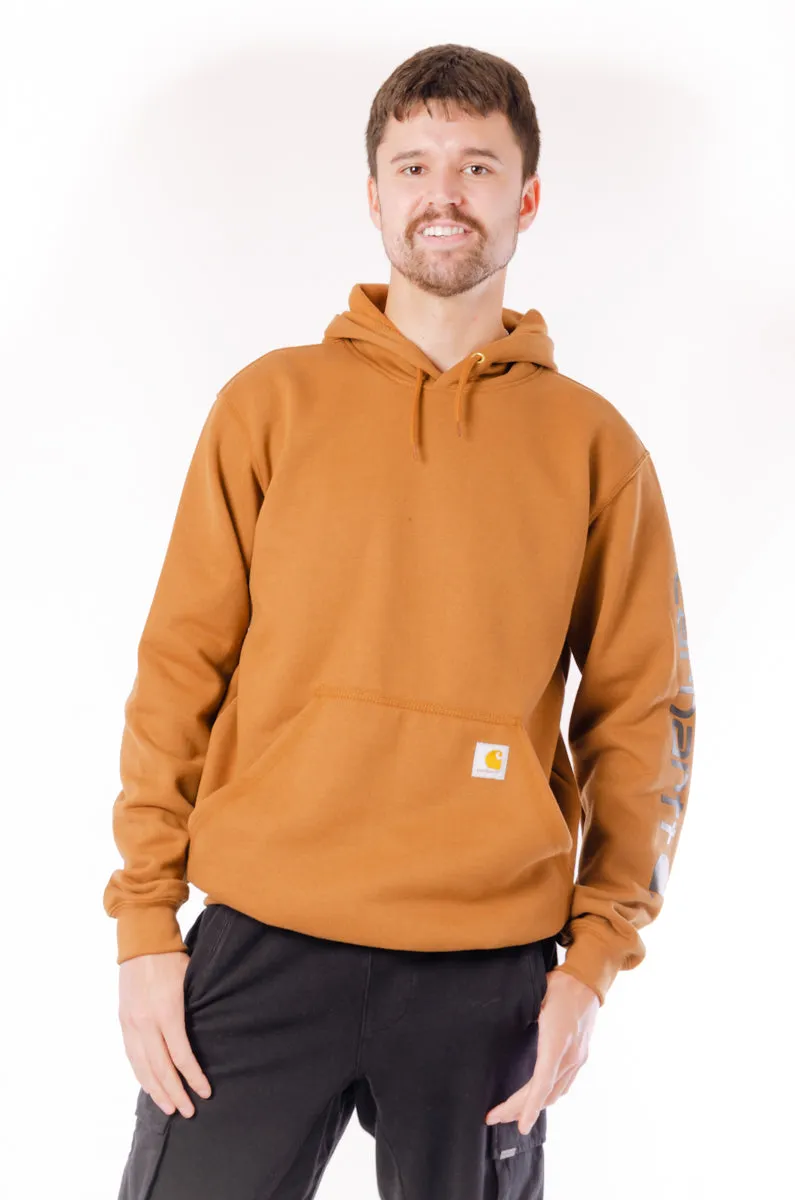 Logo Sleeve Hoodie sold by Below the Belt