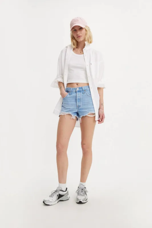 501 Original High Rise Shorts sold by Below the Belt