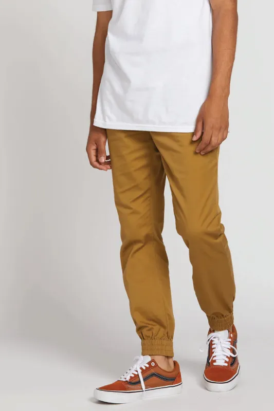 Frickin Slim Joggers - Dark Khaki sold by Below the Belt
