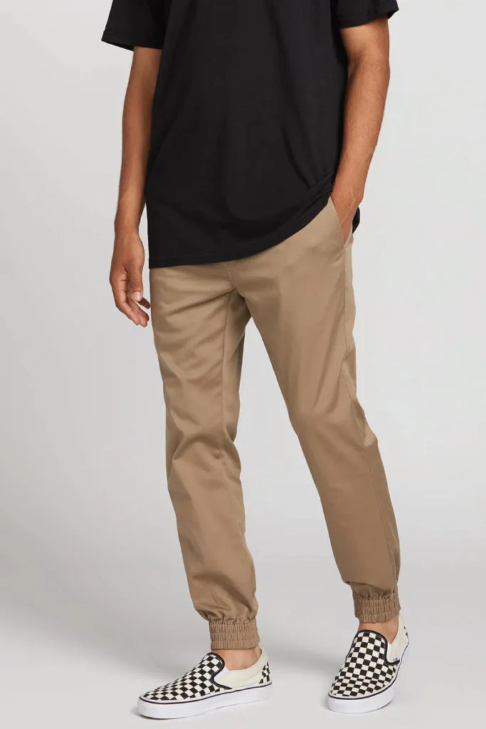 Frickin Slim Joggers - Khaki sold by Below the Belt