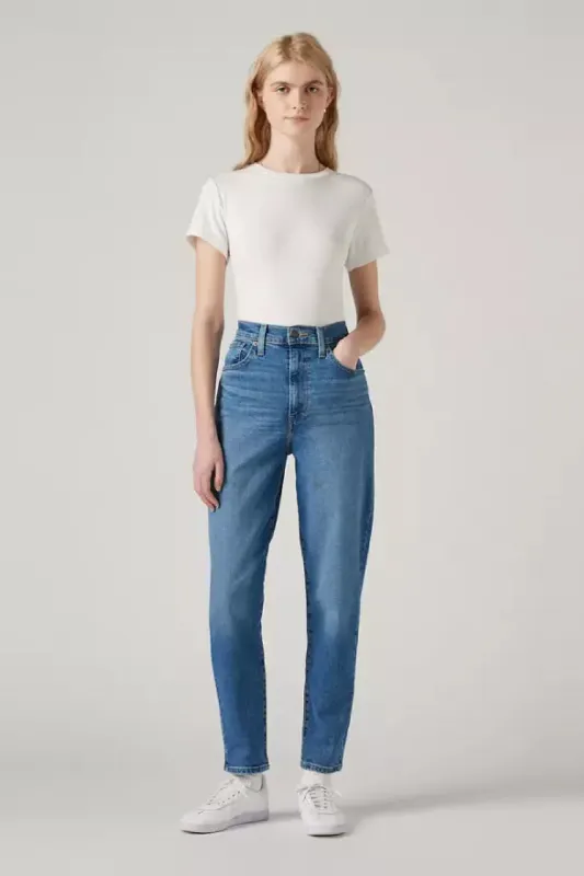 High Waisted Mom Jeans sold by Below the Belt