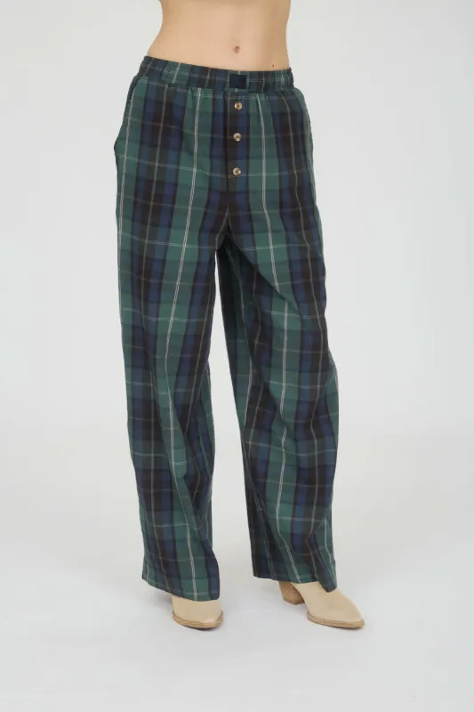 Plaid Lounge Pant sold by Below the Belt