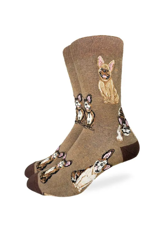 Smiling French Bulldogs Socks made by Below the Belt