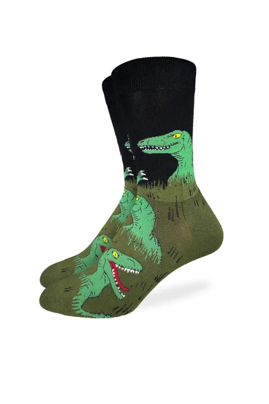 Velociraptor Hiding Sock sold by Below the Belt