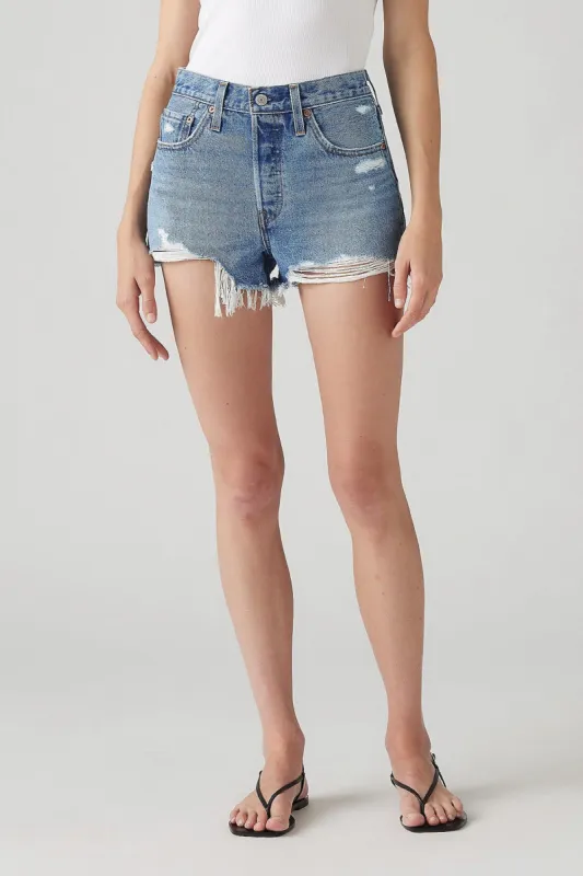 501 Original High Rise Shorts made by Levi's