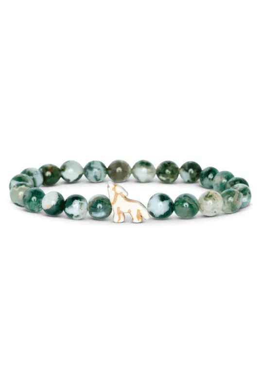 The Scout Bracelet - Wolf made by Fahlo