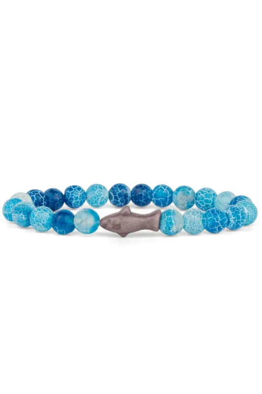 The Voyage Bracelet - Shark made by Fahlo