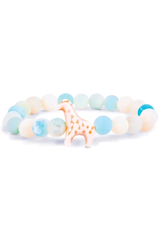 The Trek Bracelet - Giraffe sold by Below the Belt