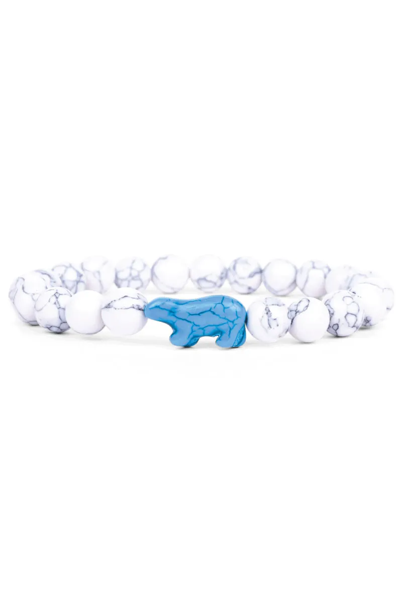 The Venture Bracelet - Polar Bear sold by Below the Belt