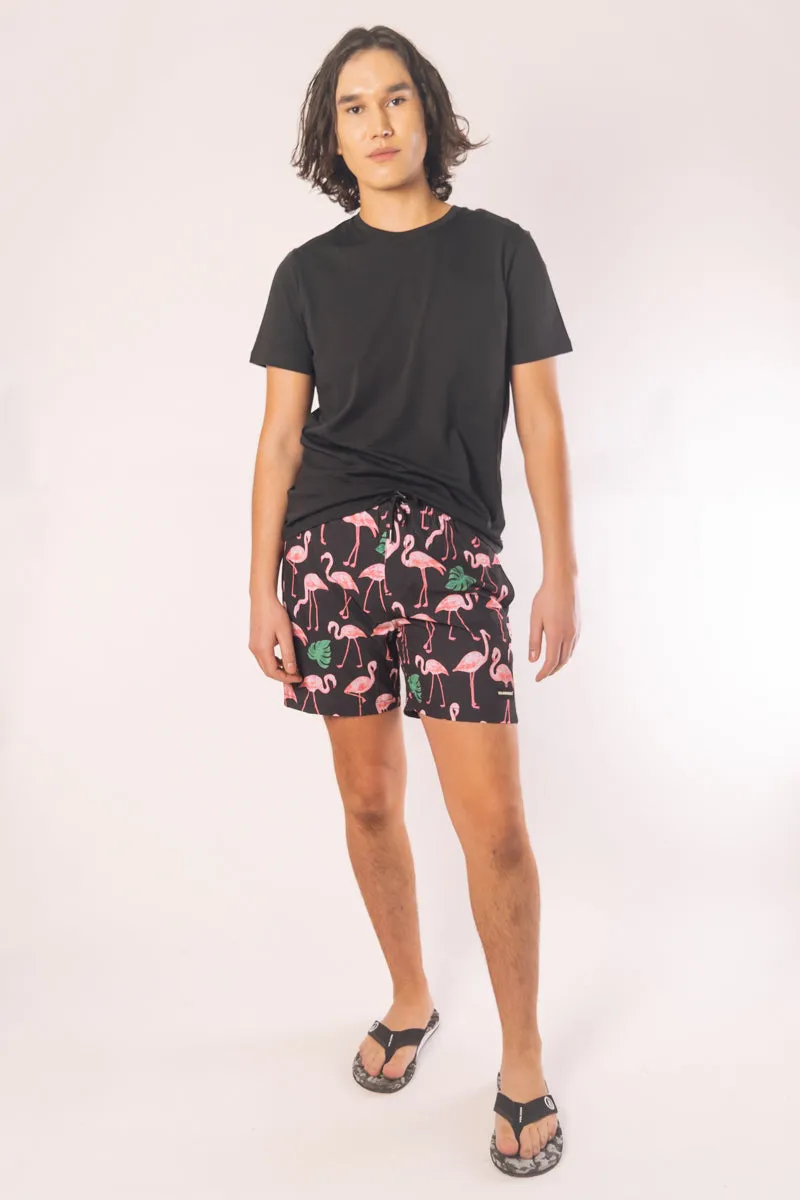 Flamingo Garden Volley Short sold by Below the Belt product image thumbnail 4