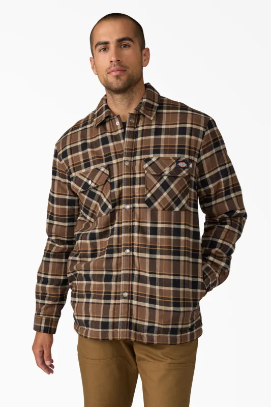 Sherpa Lined Flannel Jacket sold by Below the Belt