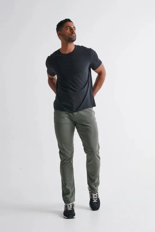 No Sweat Relaxed Taper Jeans made by DUER