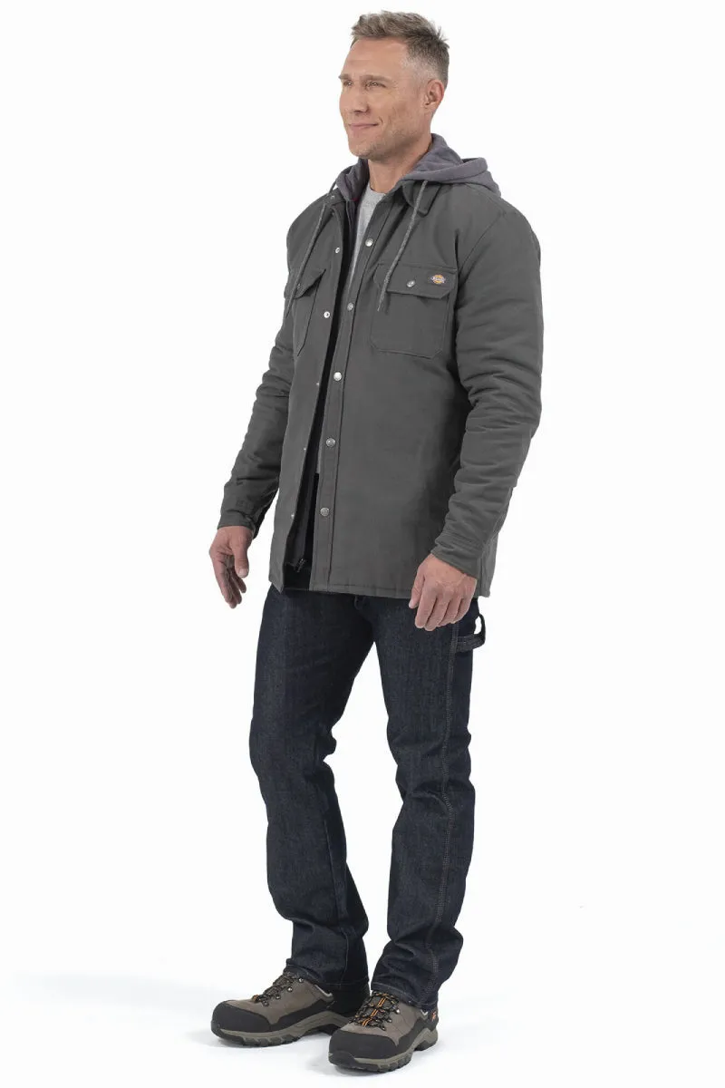 Fleece Hooded Duck Shirt Jacket sold by Below the Belt product image thumbnail 2