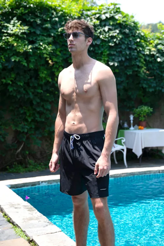 Lavana Black Swim Shorts sold by Below the Belt