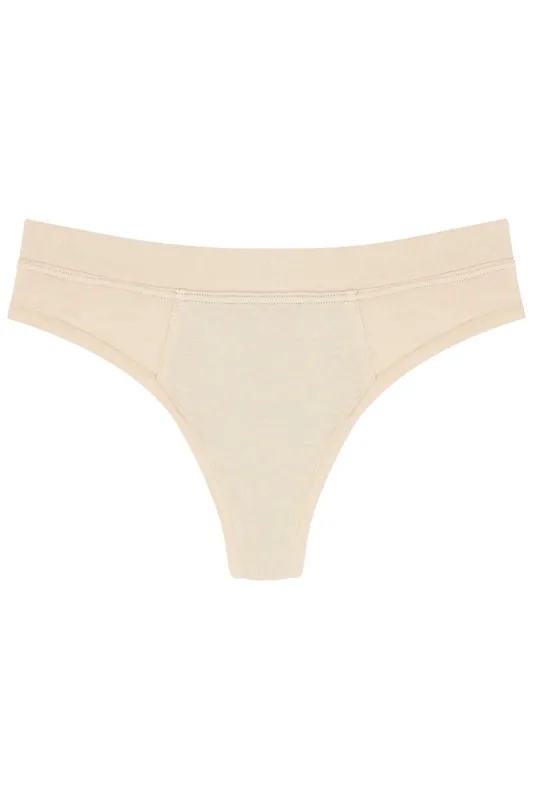 Thong - Beige sold by Below the Belt