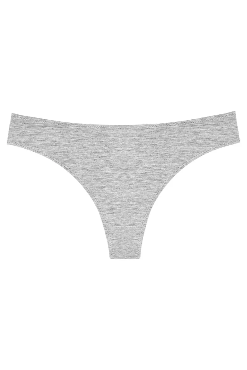 Low Profile Thong - Grey sold by Below the Belt