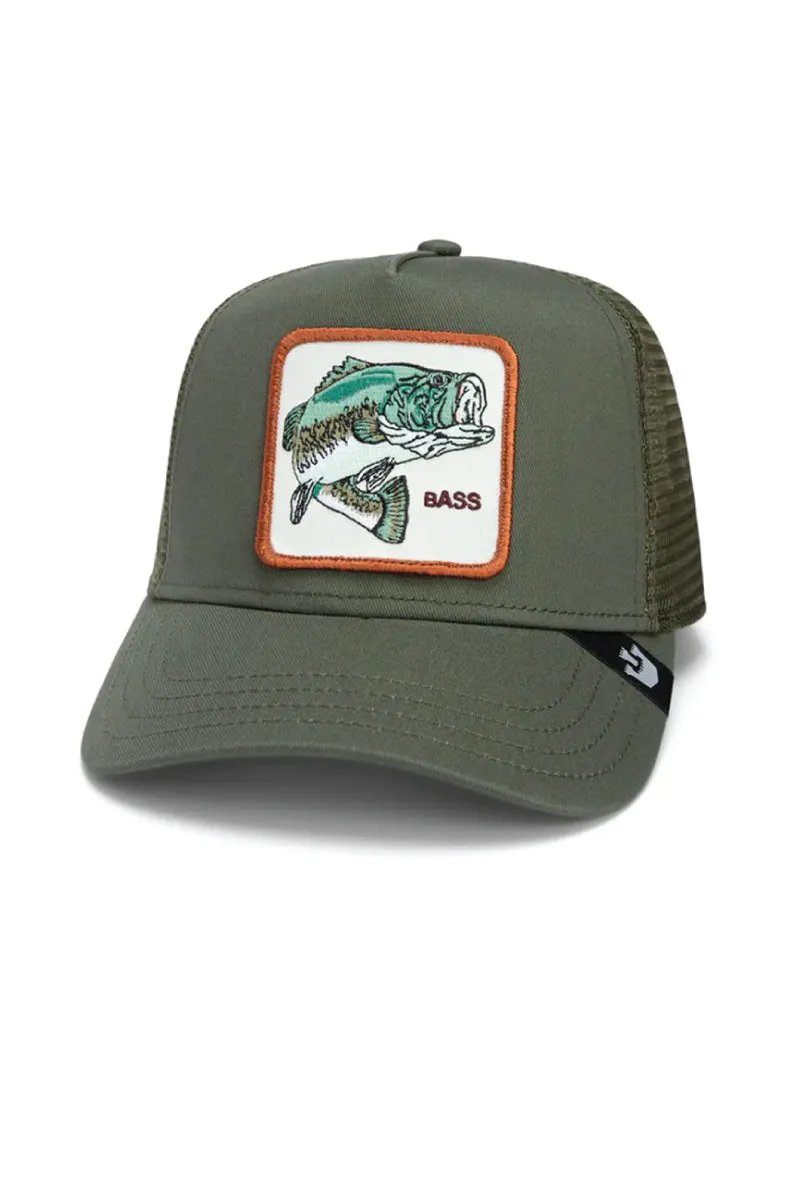 Unisex Gone Fishin' Trucker Hat sold by Below the Belt