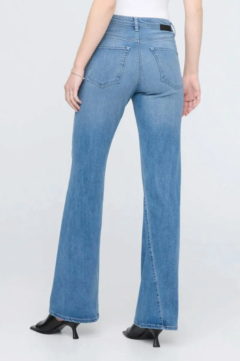 No Sweat Denim High Rise Wide Leg sold by Below the Belt product image thumbnail 4