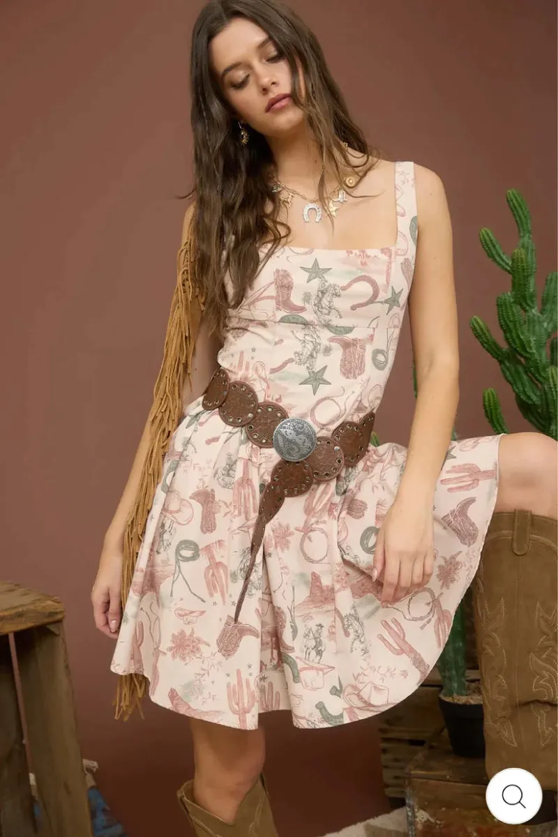 Cowboy Mini Dress sold by Below the Belt product image thumbnail 3